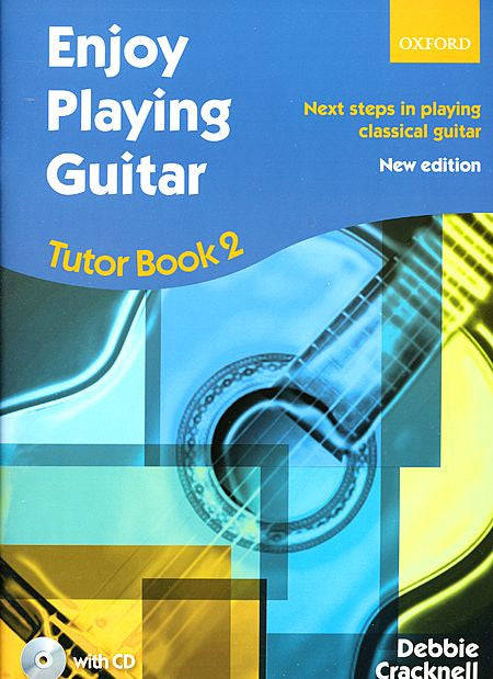 Enjoy Playing Guitar Tutor Book 2 + CD - Cracknell, Debbie -