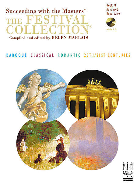 The Festival Collection, Book 8 (with 2 CD's) - - Piano Book