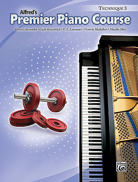 Premier Piano Course: Technique Book 3