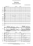 Fantasia for piano and orchestra - Vaughan Williams, Ralph Parlett, Graham - Study score