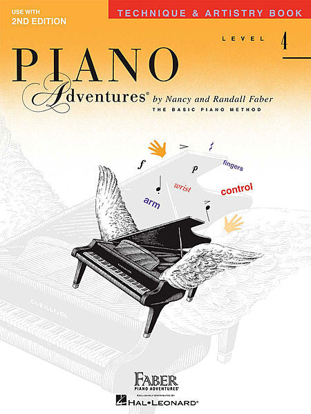 Level 4 - Technique & Artistry Book Faber Piano Adventures