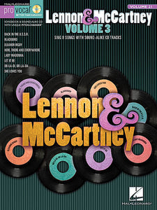 Lennon & McCartney - Volume 3 Pro Vocal Men's Edition Volume 21 Book/CD Pack (OUT OF PRINT)