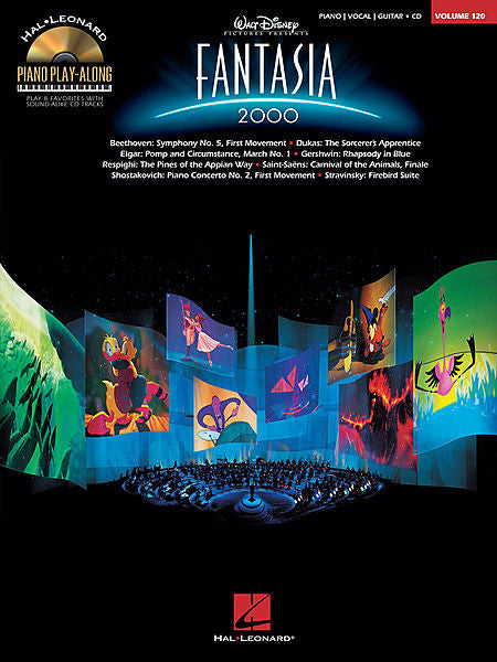 Fantasia 2000 Piano Play-Along Volume 120 Book/CD Pack Piano Play-Along (OUT OF PRINT)