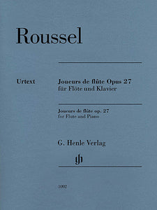 Joueurs de Flute, Op. 27 Flute and Piano ed. Marion Beyer piano fing. Klaus Schilde Henle Music Folios