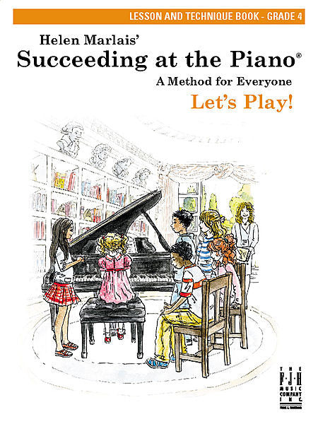 Succeeding at the Piano , Lesson and Technique Book - Grade 4 (without CD) - various - Piano Book