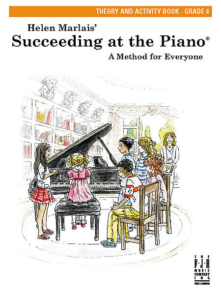 Succeeding at the Piano , Theory and Activity Book - Grade 4 - various - Piano Book