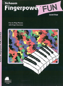 Schaum, Wesley - Fingerpower Fun, Level 4 - Fun to Play Pieces w/Finger Exercises & Duet Accompaniment - Piano Method Series*