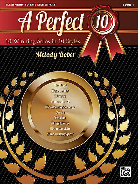 A Perfect 10, Book 1 - Melody Bober (NFMC 2017-20 Primer I & III