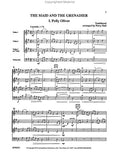 Arne, Thomas - The Maid and the Grenadier arr. Percy Hall - Violin Ensemble Trio: Three (3) Violins (or Mixed String Trio) - Score & Parts