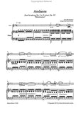 Mendelssohn, Felix - Andante from Symphony No. 5 in d minor, Opus 107 transcr. Simon Fischer - Violin & Piano