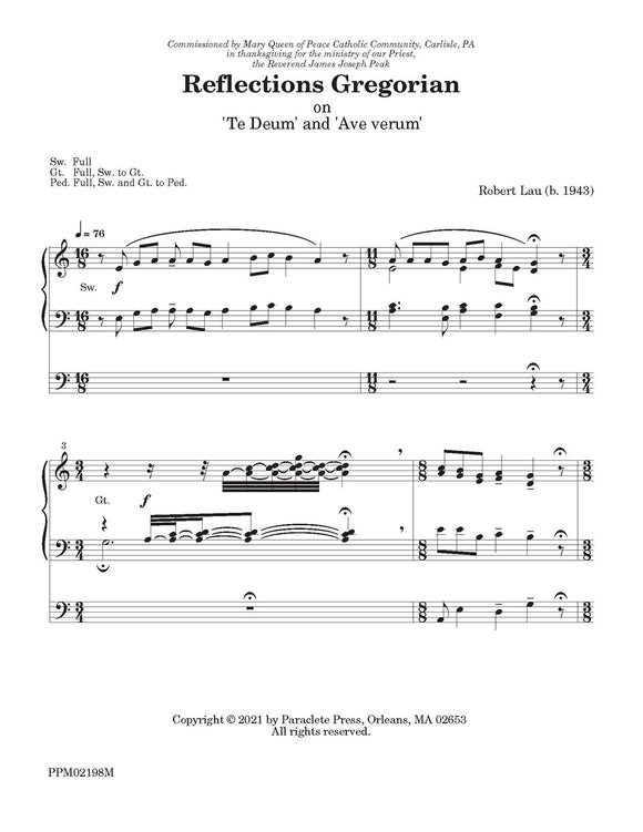 Reflections Gregorian on “Te Deum” and “Ave Verum