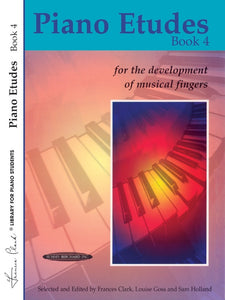 Clark, Frances - Piano Etudes for the Development of Musical Fingers, Book 4 - Piano Method Series*