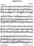 Serenaden fur drei Melodie-Instrumente oder ein Melodie-Instrument und Klavier, Heft 3 C major KV 439b/3 - Mozart, Wolfgang Amadeus
