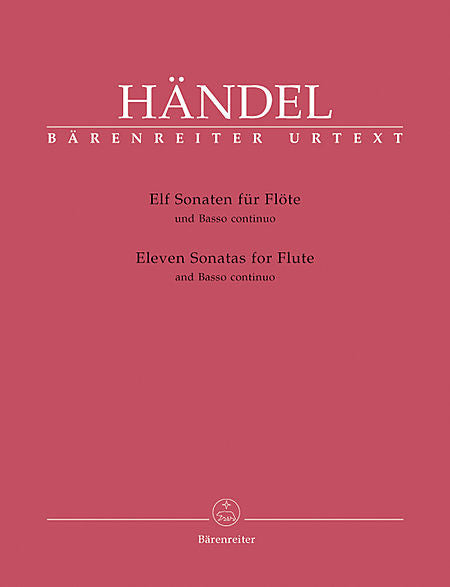 Eleven Sonatas for Flute and Basso continuo - Handel, Georg Friedrich