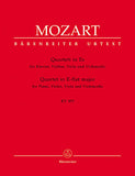 Quartet for Piano, Violin, Viola and Violoncello KV 493 - Mozart, Wolfgang Amadeus