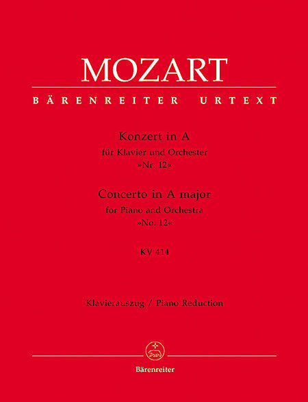 Mozart Concerto No. 12 in A Major KV 414