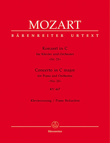 Mozart Concerto No. 21 C major KV 467