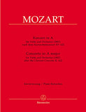 Concerto for Viola and Orchestra A major - Mozart, Wolfgang Amadeus
