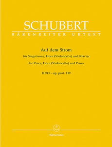 Auf dem Strom for Voice, Horn (Violoncello) and Piano op. post.119 D 943 - Schubert, Franz