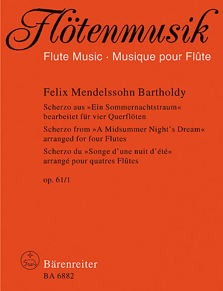 Scherzo aus der Buhnenmusik zu 'Ein Sommernachtstraum' op. 61/1 - Mendelssohn Bartholdy, Felix