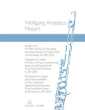 Concerto for Flute and Piano (Harpsichord) C major - Mozart, Wolfgang Amadeus