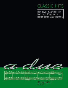 Classic Hits for two Clarinets