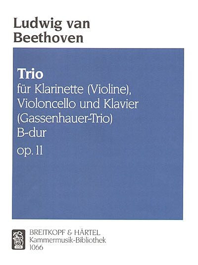 Klaviertrio B-dur op. 11