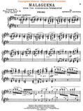 Lecuona, Ernesto - Malaguena from Andalucia (Suite Espagnole) transc. Luis Sucra - Piano Duet Sheet (1 Piano 4 Hands)