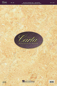 No. 23 Carta Score Paper Carta Manuscript Paper