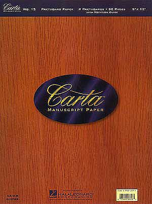 No. 15 Carta Guitar Paper Carta Manuscript Paper