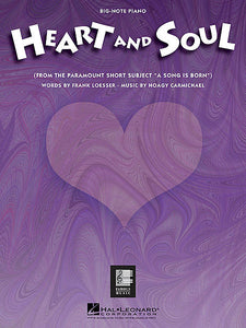 Heart and Soul Big-Note Piano Solo Big Note Sheet Music Big-Note Piano