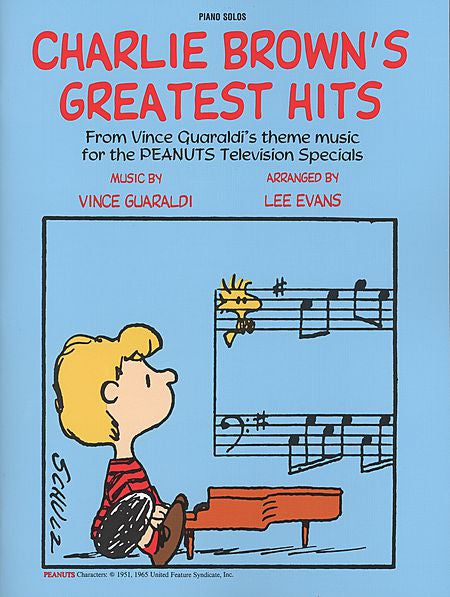 Charlie Brown's Greatest Hits arr. Lee Evans Piano Solo Songbook Piano Solo