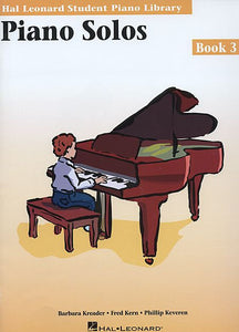 Piano Solos - Book 3 Hal Leonard Student Piano Library Educational Piano Library Book Only