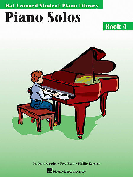 Piano Solos Book 4 Hal Leonard Student Piano Library Educational Piano Library Book Only