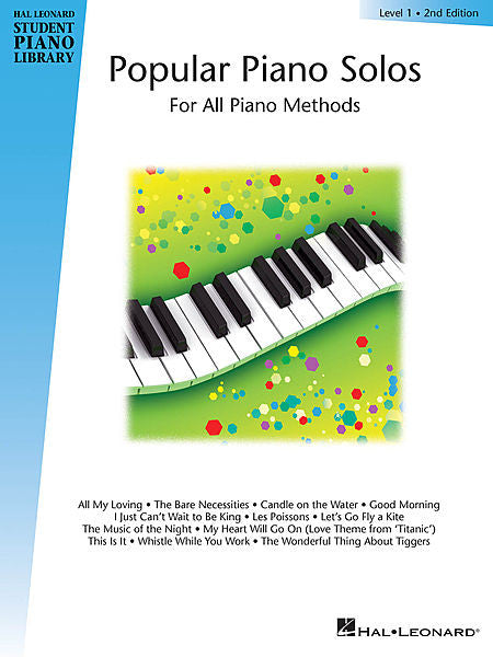 Popular Piano Solos - Level 1 Hal Leonard Student Piano Library Educational Piano Library Book Only