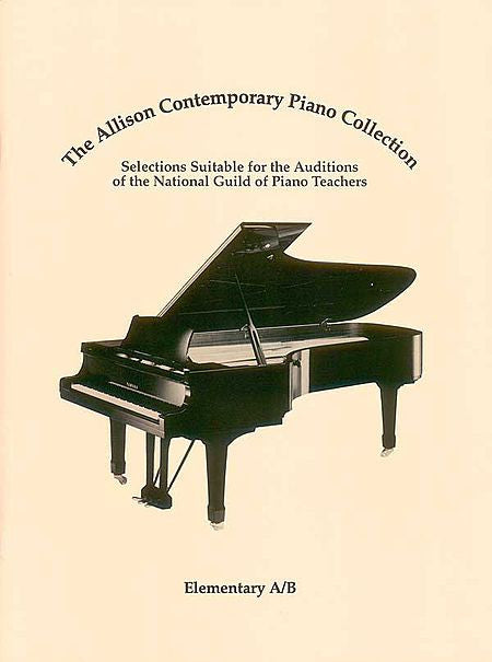 The Allison Contemporary Piano Collection Elementary A/B National Guild of Piano Teachers Educational Piano Library Elementary A/B