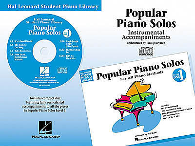 Popular Piano Solos - Level 1 - CD Hal Leonard Student Piano Library Educational Piano Library CD