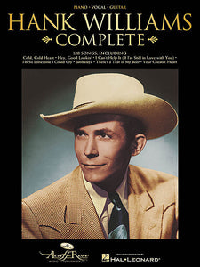 Hank Williams Complete Piano/Vocal/Guitar Artist Songbook P/V/G