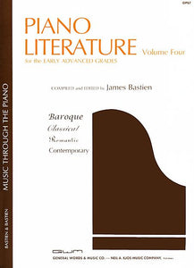 Piano Literature, Volume 4 - James Bastien