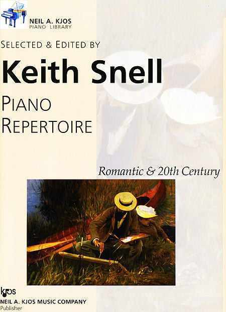 Nak Piano Lib Pa Repertoire: Romantic-20Th Cen Level 8 - Keith Snell