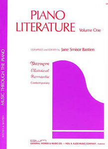 Piano Literature, Volume 1 - Jane Bastien