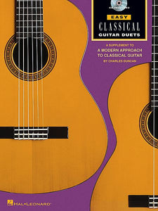 Easy Classical Guitar Duets Book/CD Pack