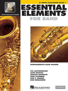 Essential Elements for Band - Book 1 with EEi Bb Tenor Saxophone Essential Elements for Band Bb Tenor Saxophone, Book CD/ROM