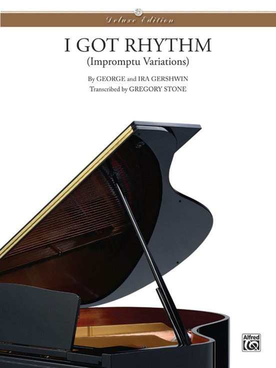 Gershwin - I Got Rhythm - Impromptu Variations transcr. Gregory Stone - Advanced - Piano Duet Sheet (1 Piano 4 Hands)