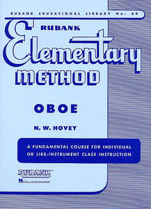 Rubank Elementary Method - Oboe edited by N.W. Hovey