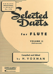 Selected Duets for Flute Volume 2 - Advanced edited H. Voxman Ensemble Collection Volume 2