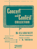 Concert and Contest Collection for Bb Clarinet,  Piano Accompaniment Part