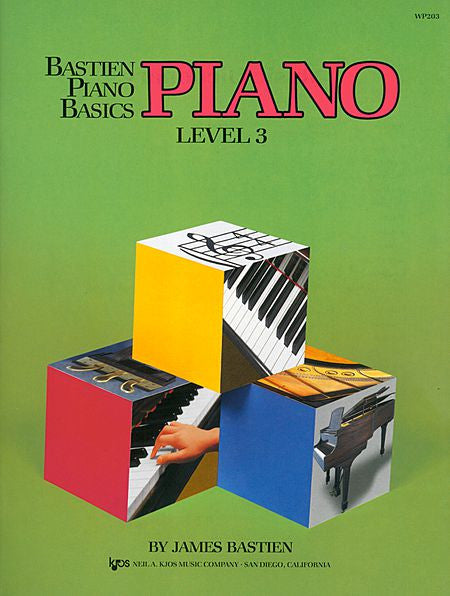 Bastien Piano Basics, Level 3, Piano - James Bastien