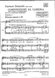 Composizioni de camera - Volume 1 Voice and Piano (Mingardo) Vocal Collection Voice and Piano