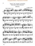 Czerny, Carl - Opus 849 ed. Giuseppe Buonamici - Thirty (30) New Studies in Technics ''Preliminary School of Velocity'' - Piano Method Volume